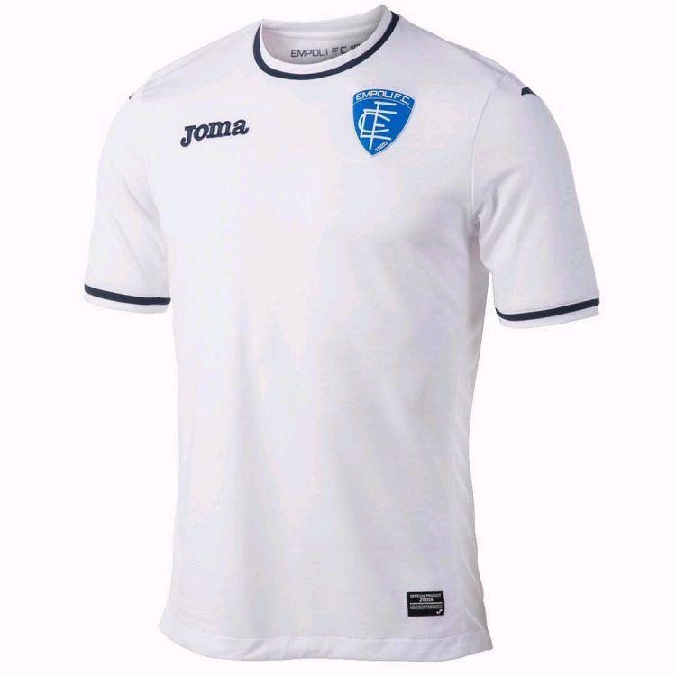 Seconda maglia Empoli 2017-2018 bianca