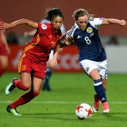 Spagna-Scozia, Europei femminili 2017