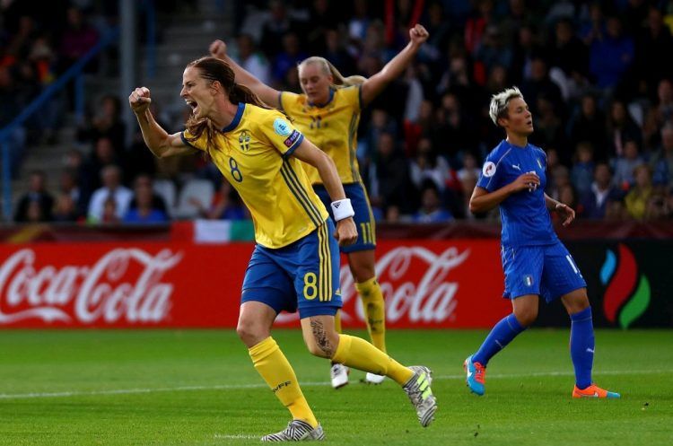 Maglia Svezia donne 2017 adidas