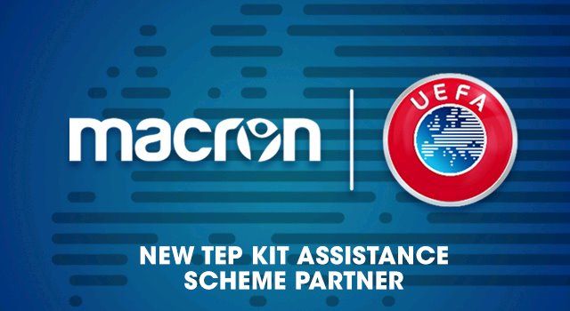 Macron partner UEFA
