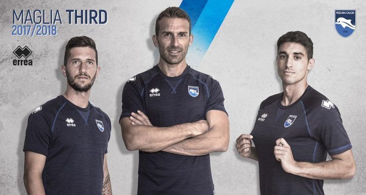 La terza divisa denim del Pescara