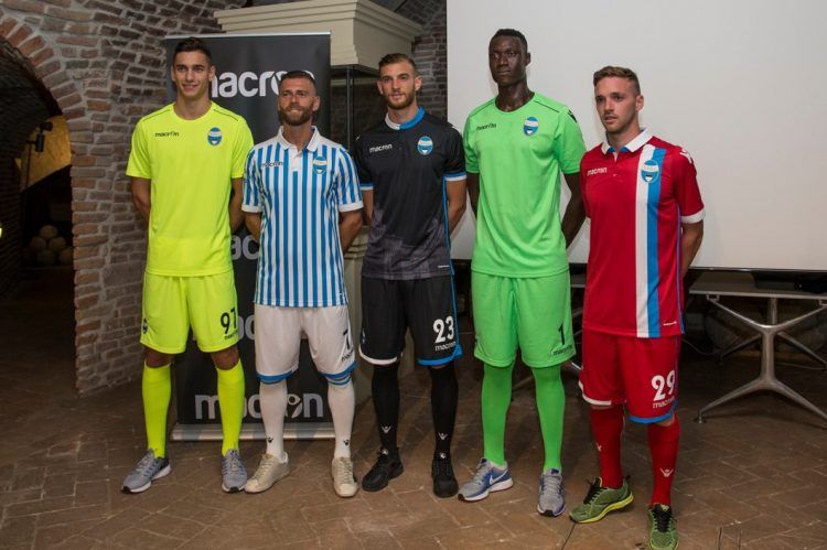 Le nuove maglie della SPAL 2017-2018 Macron