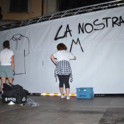 Composizione murales nuova maglia Spezia Calcio