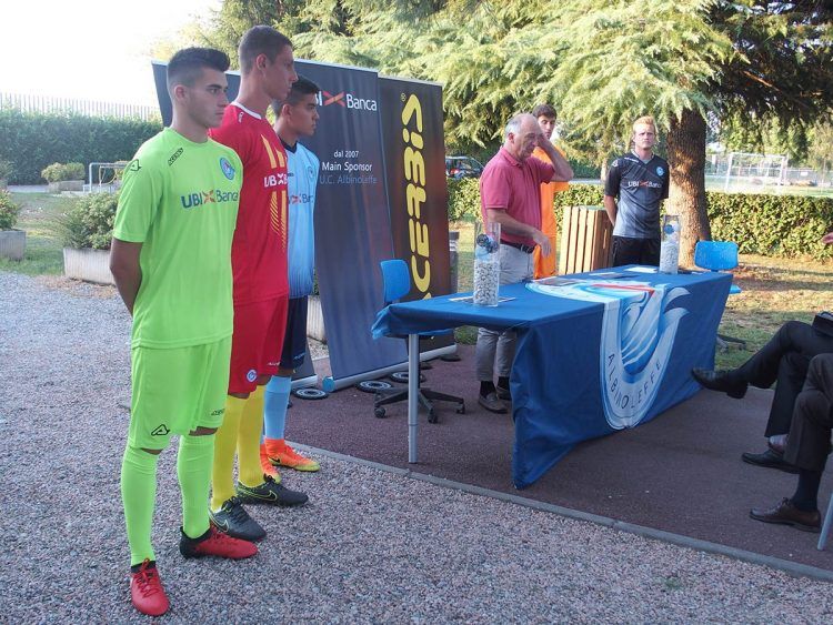 Terza maglia Albinoleffe verde 2017-2018