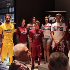 La presentazione delle maglie del Cittadella Boxeur Des Rues