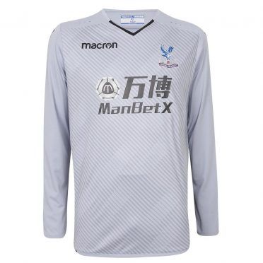 Maglia portiere Crystal Palace home 2017-2018 grigia