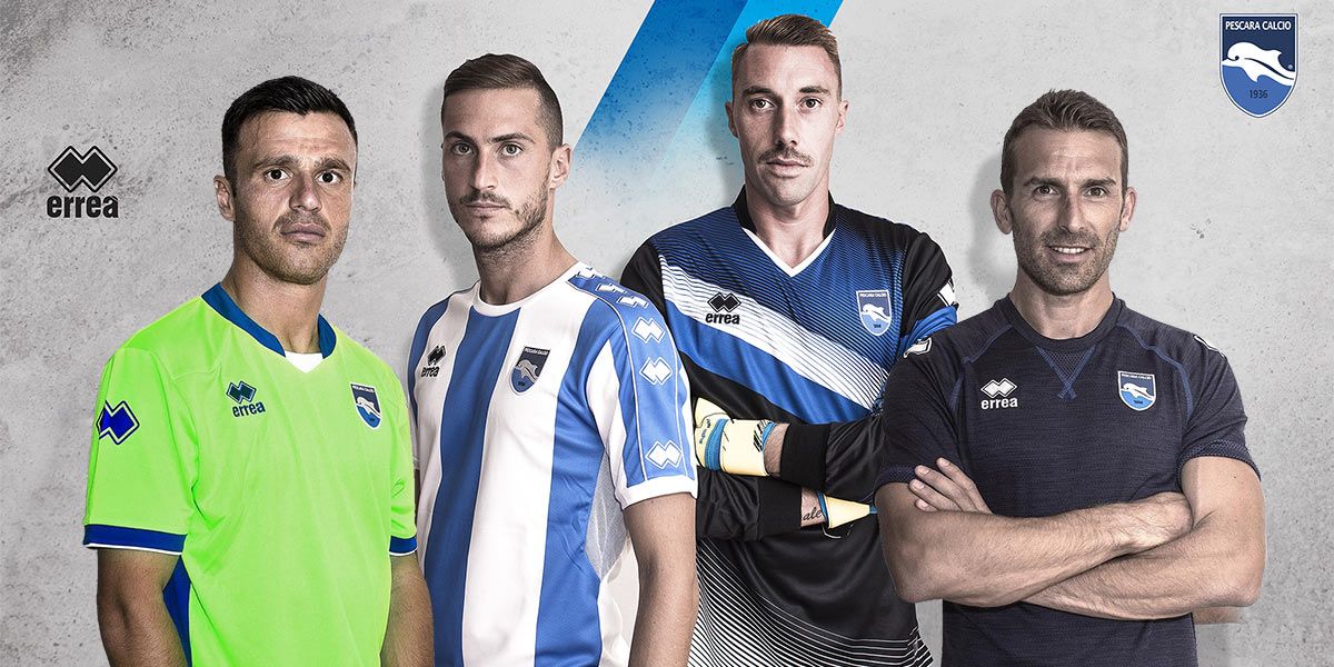 Maglie Pescara 2017-2018 Erreà