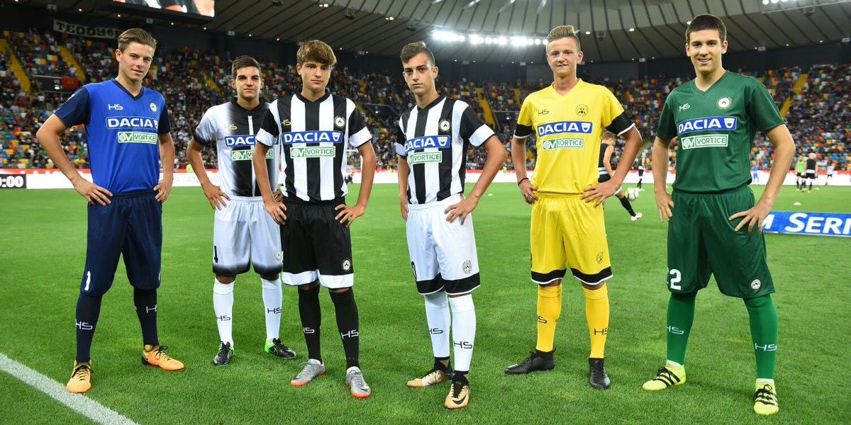 Maglie Udinese 2017-2018 Serie A