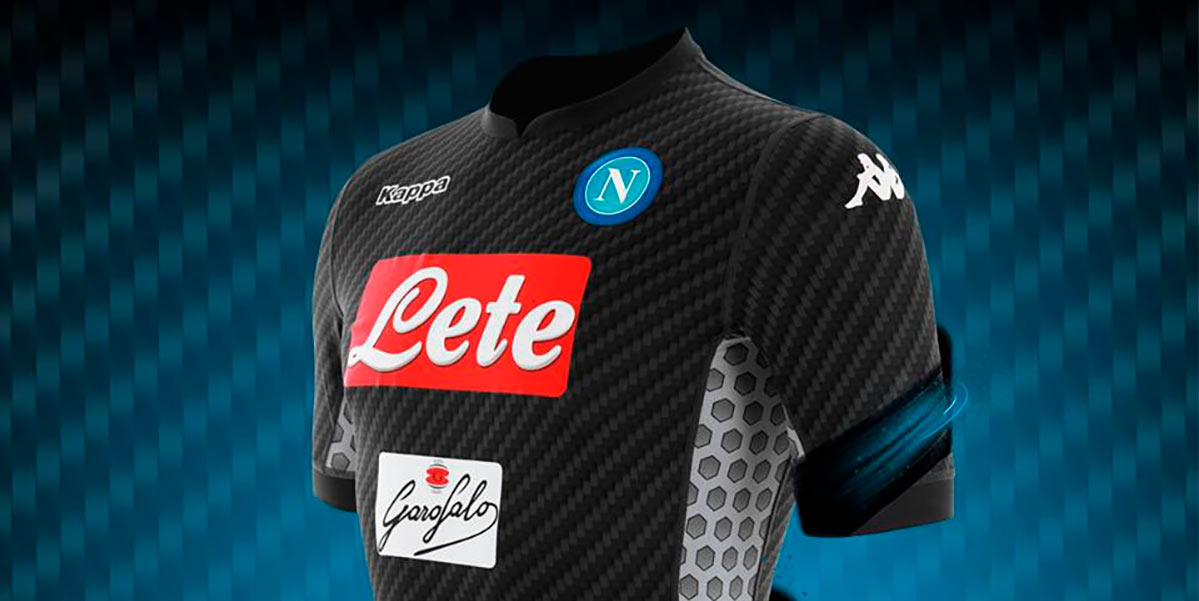 La maglia Karbon del Napoli 2017-2018