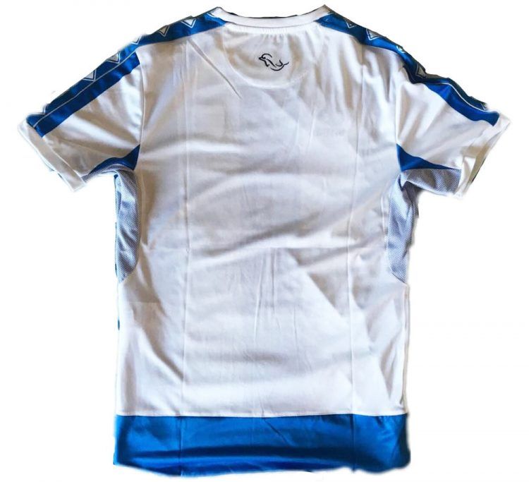 Il retro bianco della maglia del Pescara 2017-18