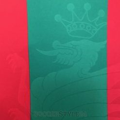 La viverna sullo sfondo della maglia della Ternana