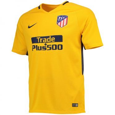 Seconda maglia Atletico Madrid gialla 2017-2018