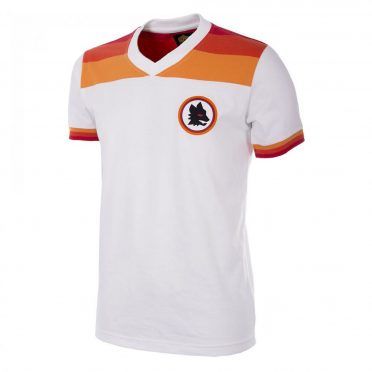 Seconda maglia AS Roma bianca 1978-1980