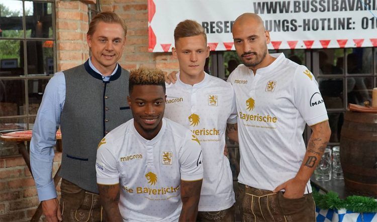 La nuova maglia del Monaco 1860 per l'Oktoberfest