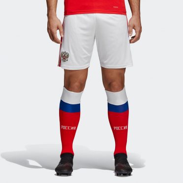 Pantaloncini e calzettoni Russia home 2018