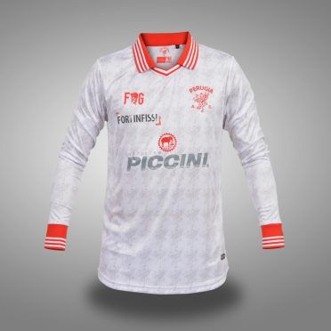 Perugia away 2017-2018, fronte, maniche lunghe