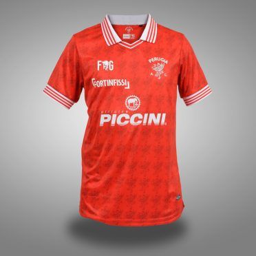 Maglia Perugia home 2017-2018, fronte