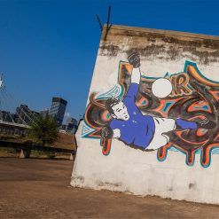 Disegno murales per Gianluigi Buffon