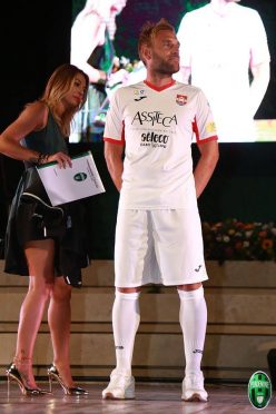 Seconda maglia Pordenone 2017-2018 bianca