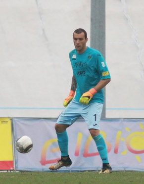 Divisa portiere Pordenone azzurra 2017-2018