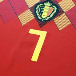 Numero 7, maglia Belgio 2018-2020