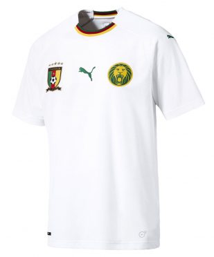 Seconda maglia Camerun 2018-19 bianca