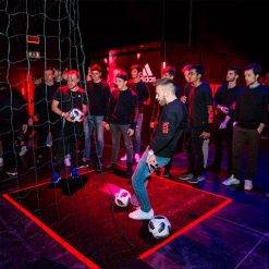 Evento adidas Predator a Milano, giochi con il pallone