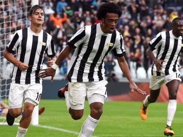 Cuadrado in Juventus-Benevento 2017