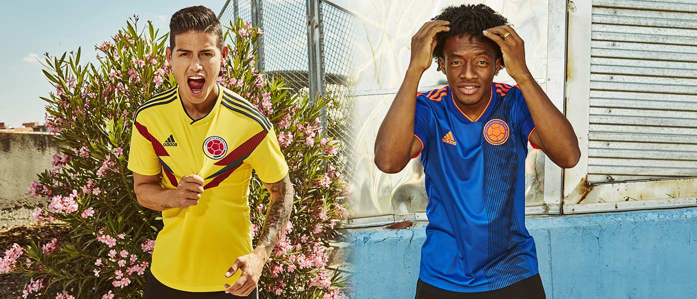 Maglie Colombia mondiali 2018