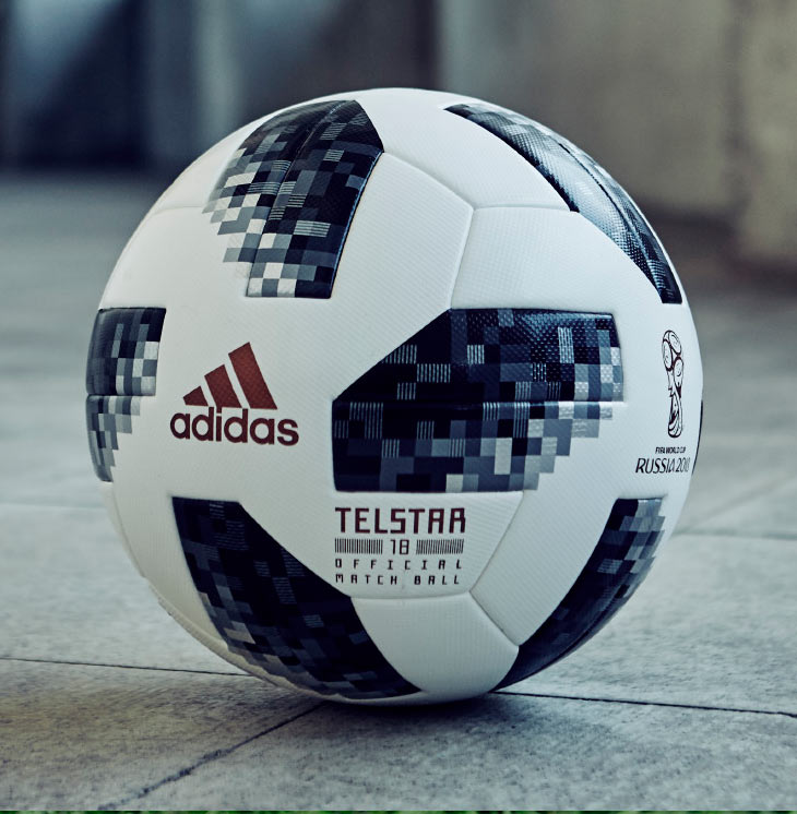 Pallone Mondiali 2018, ecco il Telstar 18 di adidas ispirato al passato