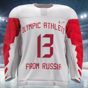 Maglia hockey Russia Olimpiadi Pyeongchang 2018