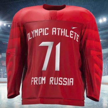 Maglia hockey Russia Olimpiadi Pyeongchang 2018