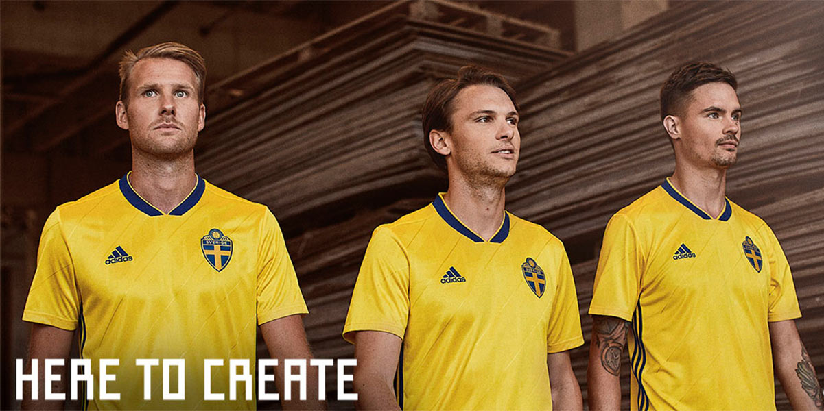 Divisa Svezia Mondiali 2018 adidas