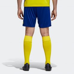 Retro pantaloncini Svezia Mondiali 2018 blu