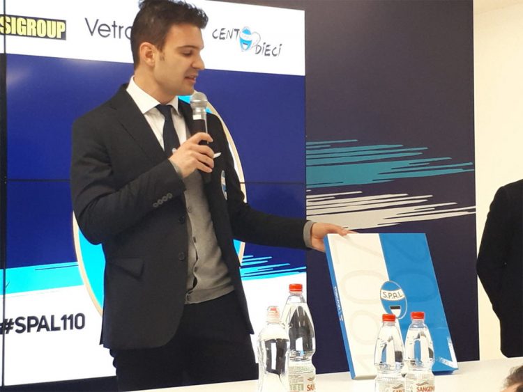 Cofanetto maglia SPAL 110 anni