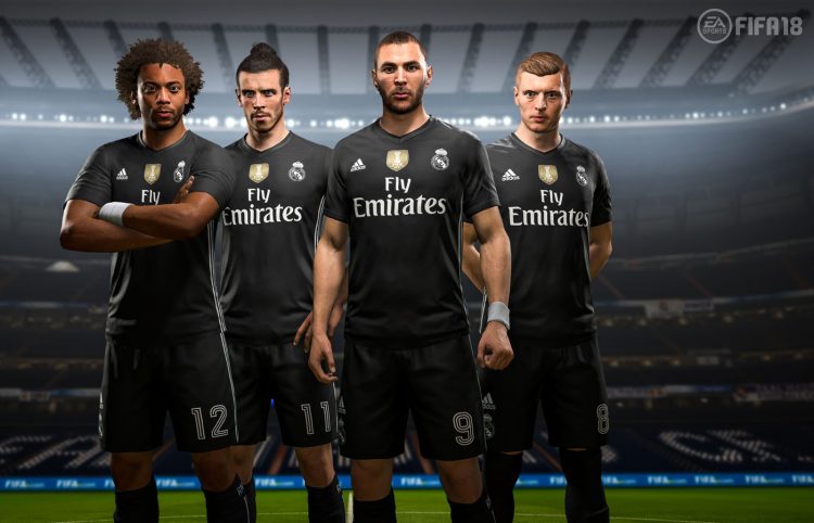 Real Madrid, FIFA 18 Digital Fourth Kit 2017-2018