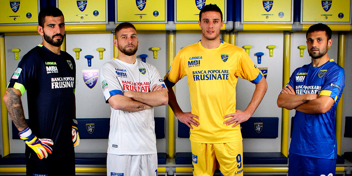 Le nuove maglie del Frosinone 2017-2018