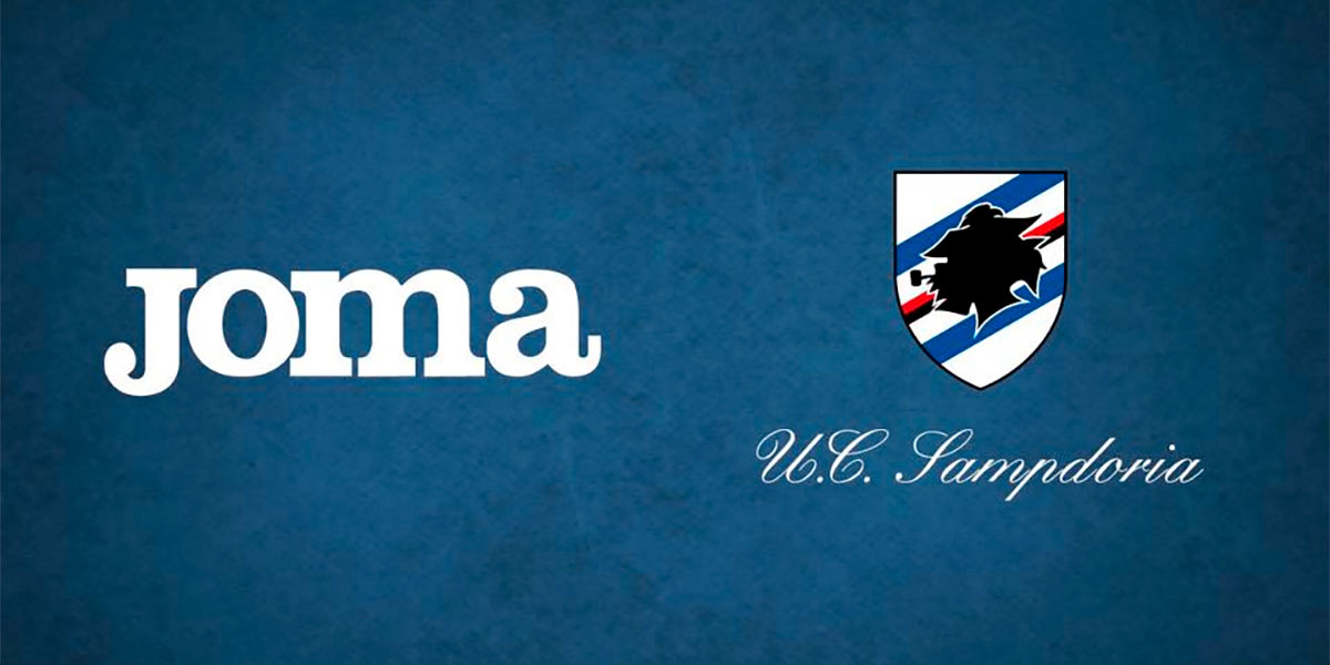 Joma rinnovo sponsor tecnico Sampdoria 2020