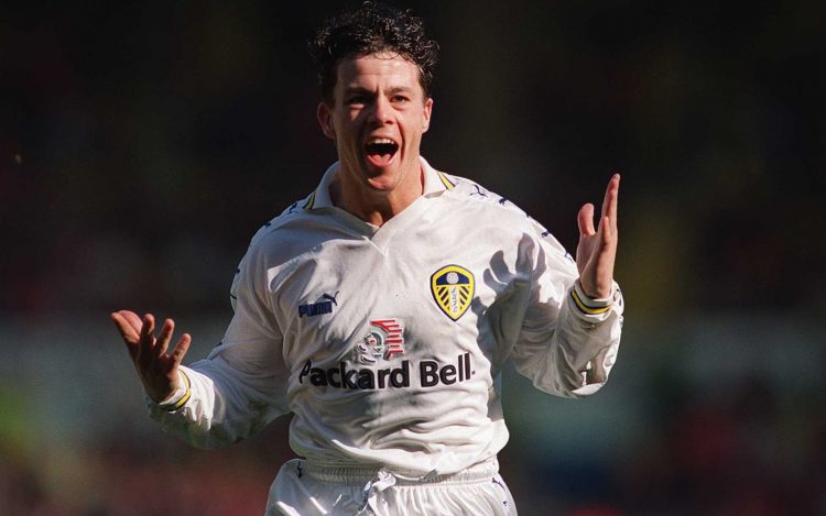 Leeds United, maglia Home 1998-2000, Ian Harte