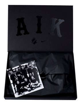 Packaging maglia AIK nera Nike