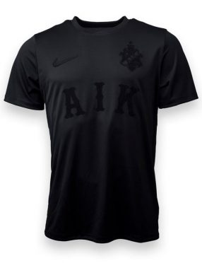 Maglia AIK nera griffata Nike