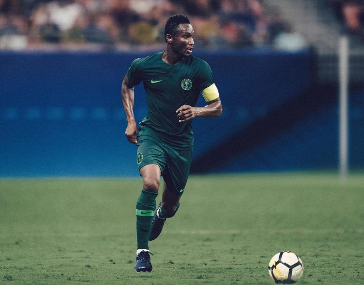 Seconda maglia Nigeria verde Mondiali 2018