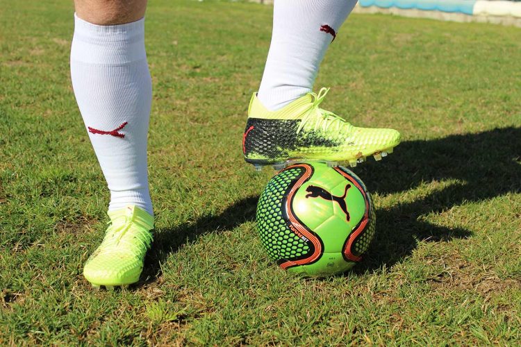 Puma Future, test in campo erba