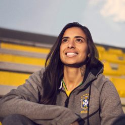 Felpa Brasile Nike collezione mondiali 2018