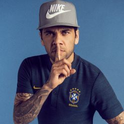 Dani Alves, polo Brasile Nike 2018