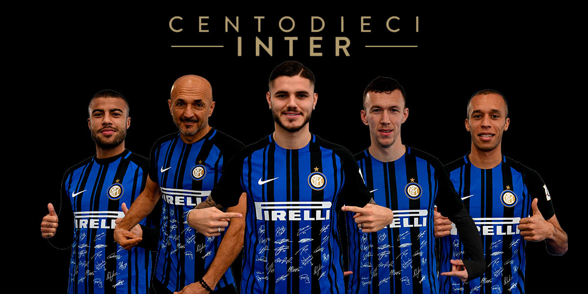 Presentazione maglia Inter 110 anni