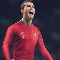 Cristiano Ronaldo, maglia Portogallo mondiali 2018