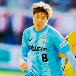Vissel Kobe seconda maglia celeste 2018