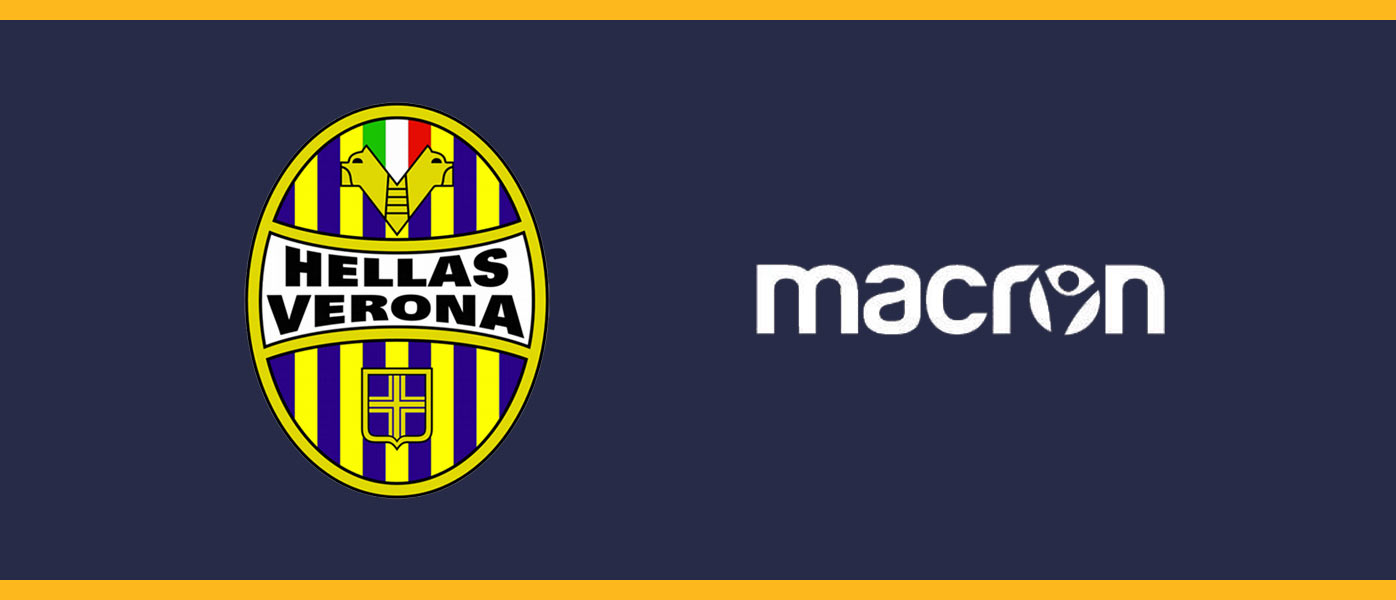 Macron sponsor tecnico Hellas Verona