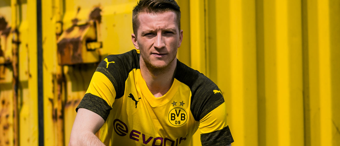 Reus con la maglia del Borussia Dortmund 2018-2019